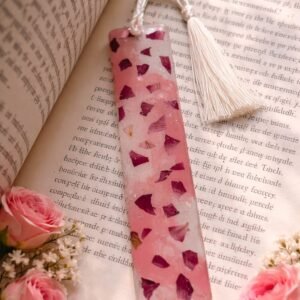 FLORAL RESIN BOOKMARK